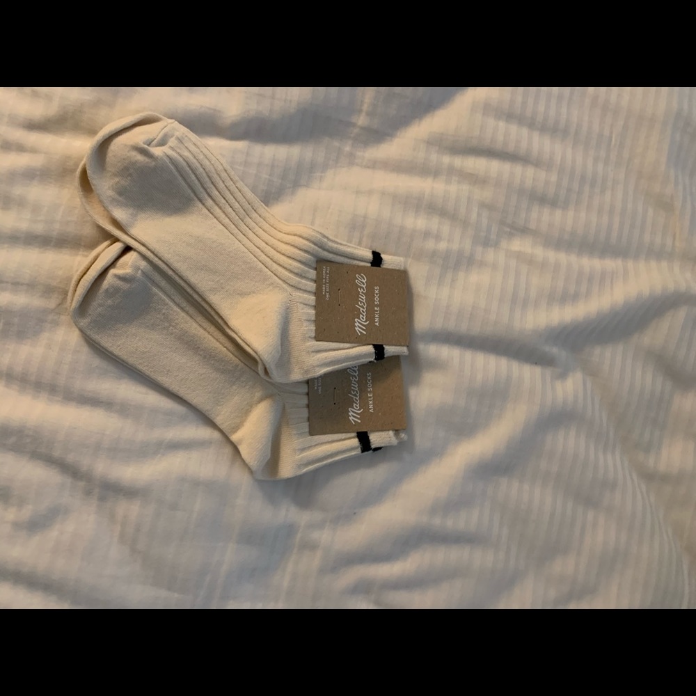 Madewell ankle socks 2 pair